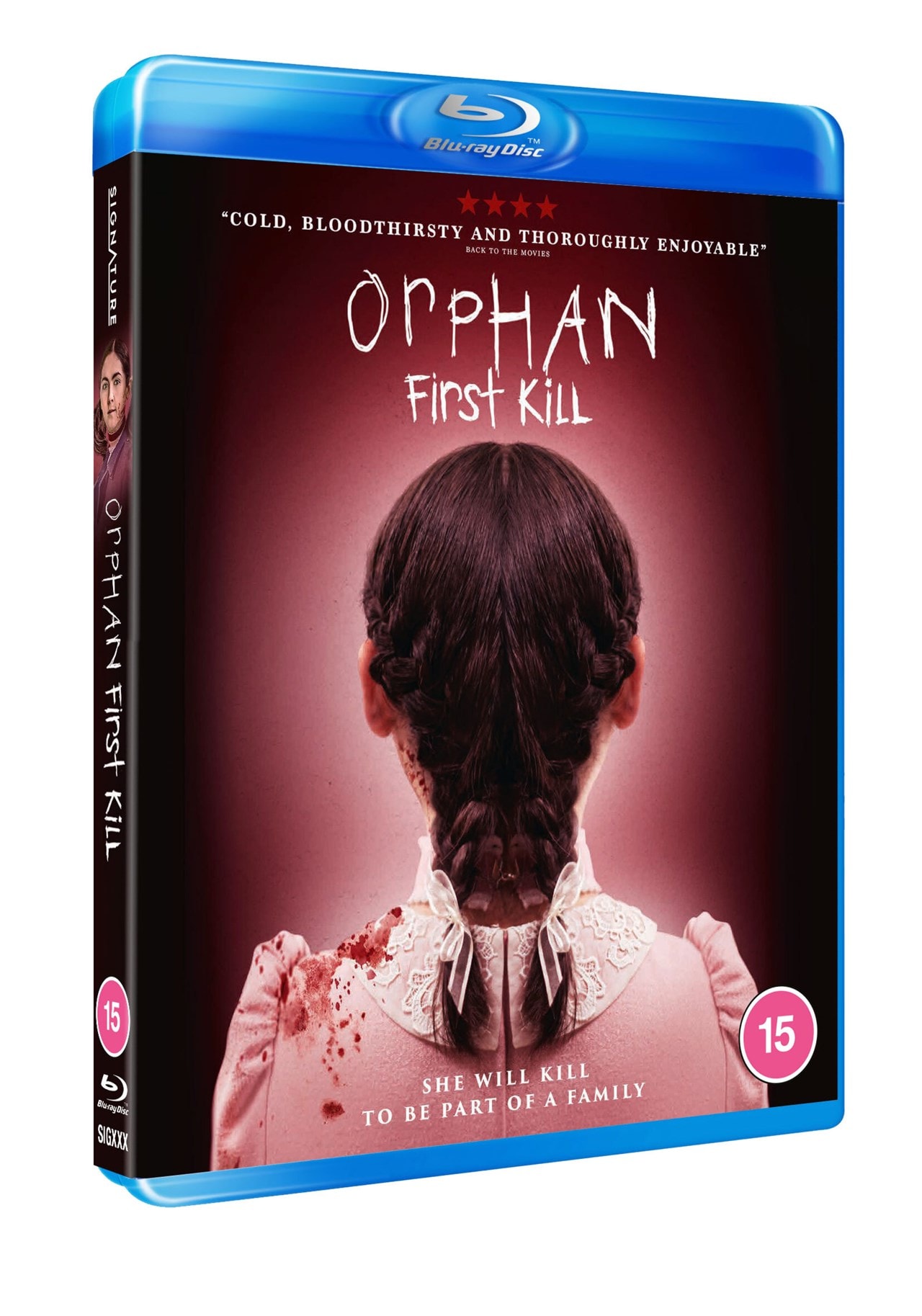 The Orphan First Kill Blu Ray 2022 Movie Julia Stiles Film HMV Store