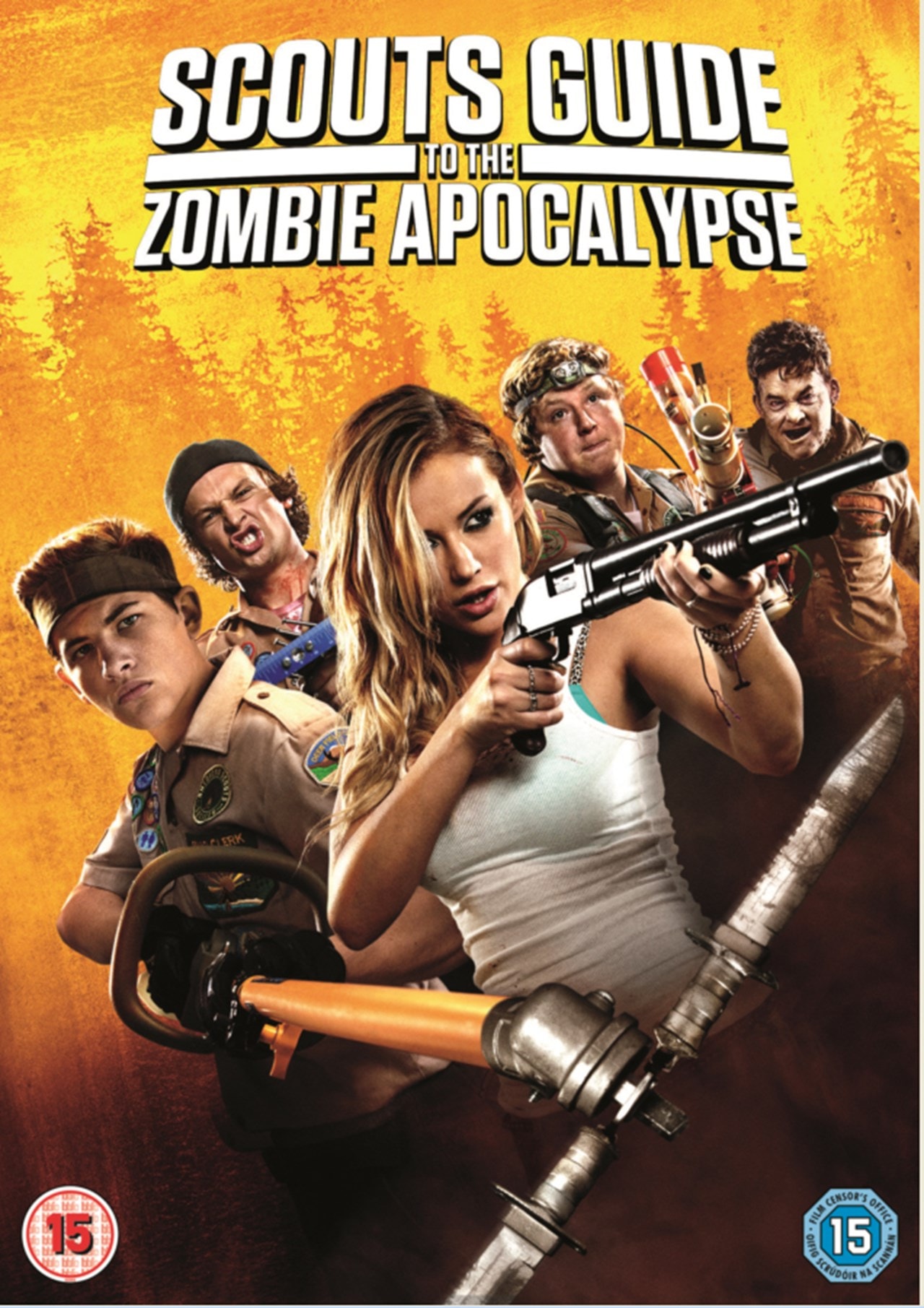 Scouts Guide To The Zombie Apocalypse Dvd Free Shipping Over