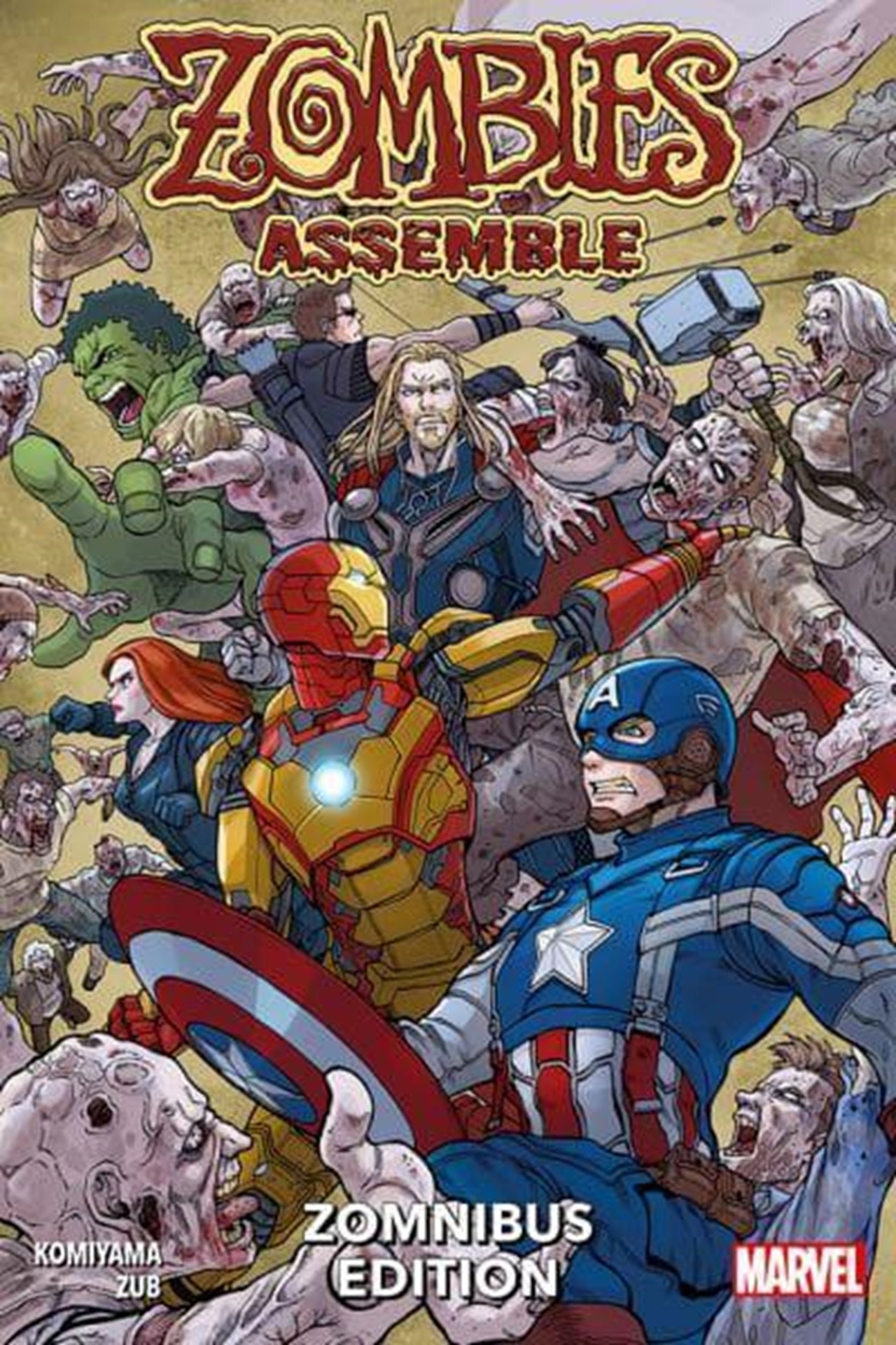 Zombies Assemble Zomnibus Edition Marvel Graphic Novel Graphic Novel