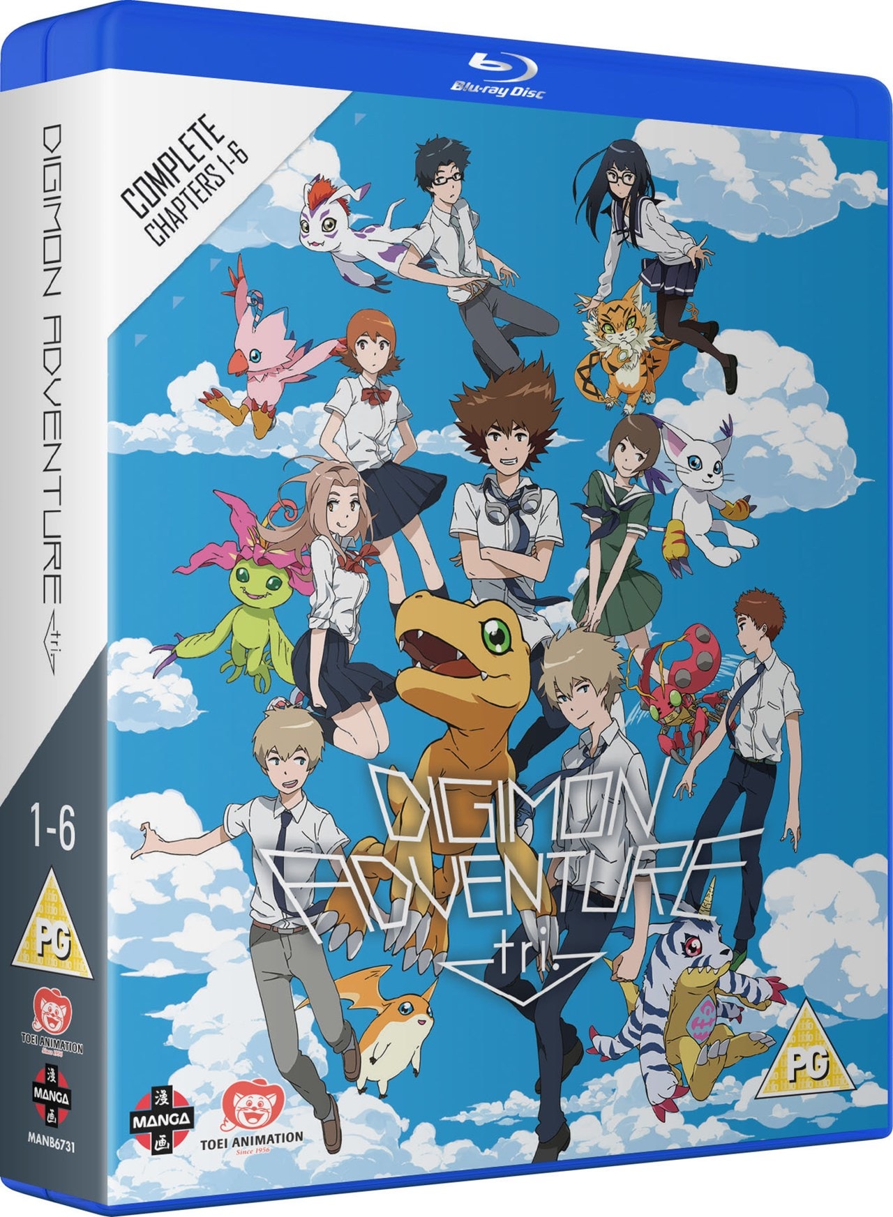 Digimon Adventure Tri The Complete Chapters 1 6 Blu Ray Box Set