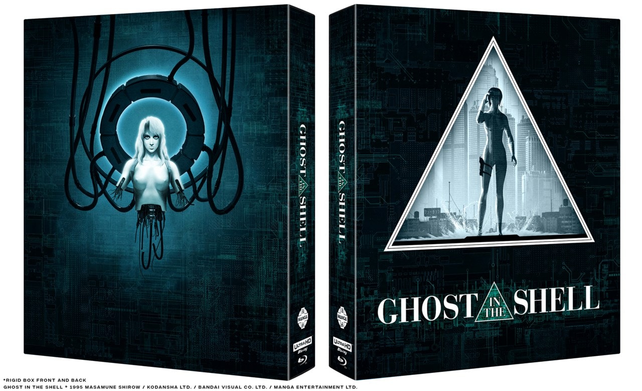 Ghost In The Shell Limited Collector S Edition Steelbook 4K Ultra HD