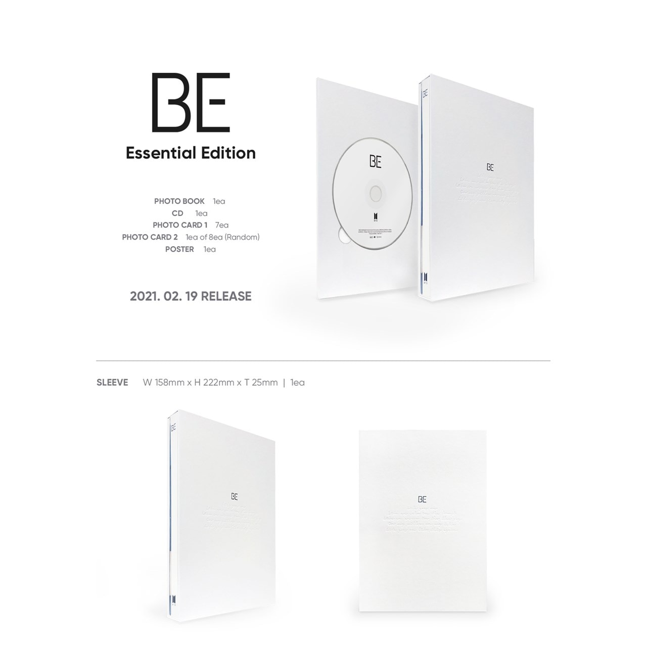 Be Essential Edition Cd Album Free Shipping Over Hmv Store