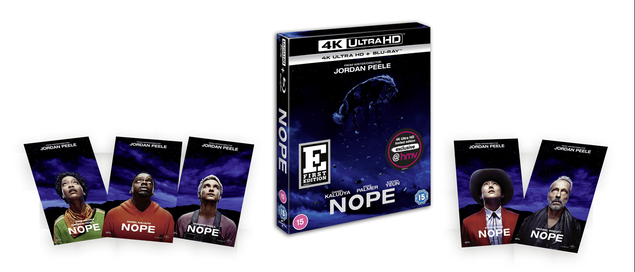 NOPE Hmv Exclusive First Edition 4K Ultra HD Blu Ray Free