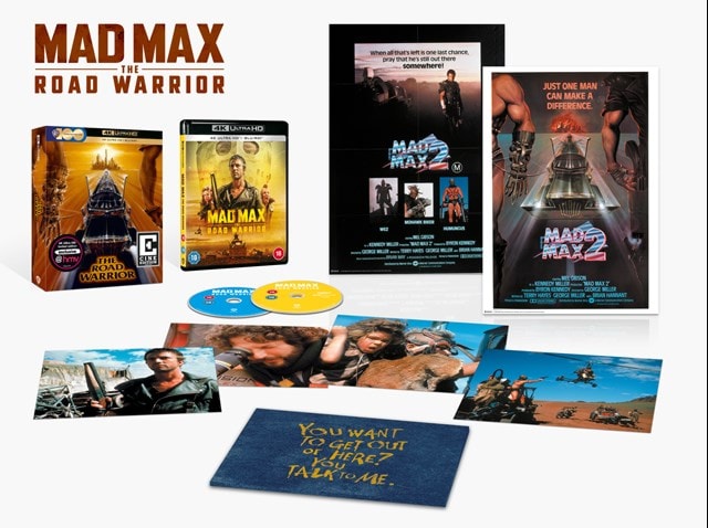 Mad Max The Road Warrior Hmv Exclusive Cine Edition K Ultra Hd