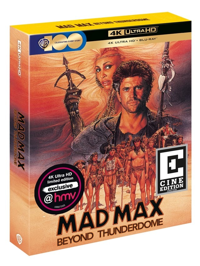 Mad Max Beyond Thunderdome Hmv Exclusive Cine Edition K Ultra Hd