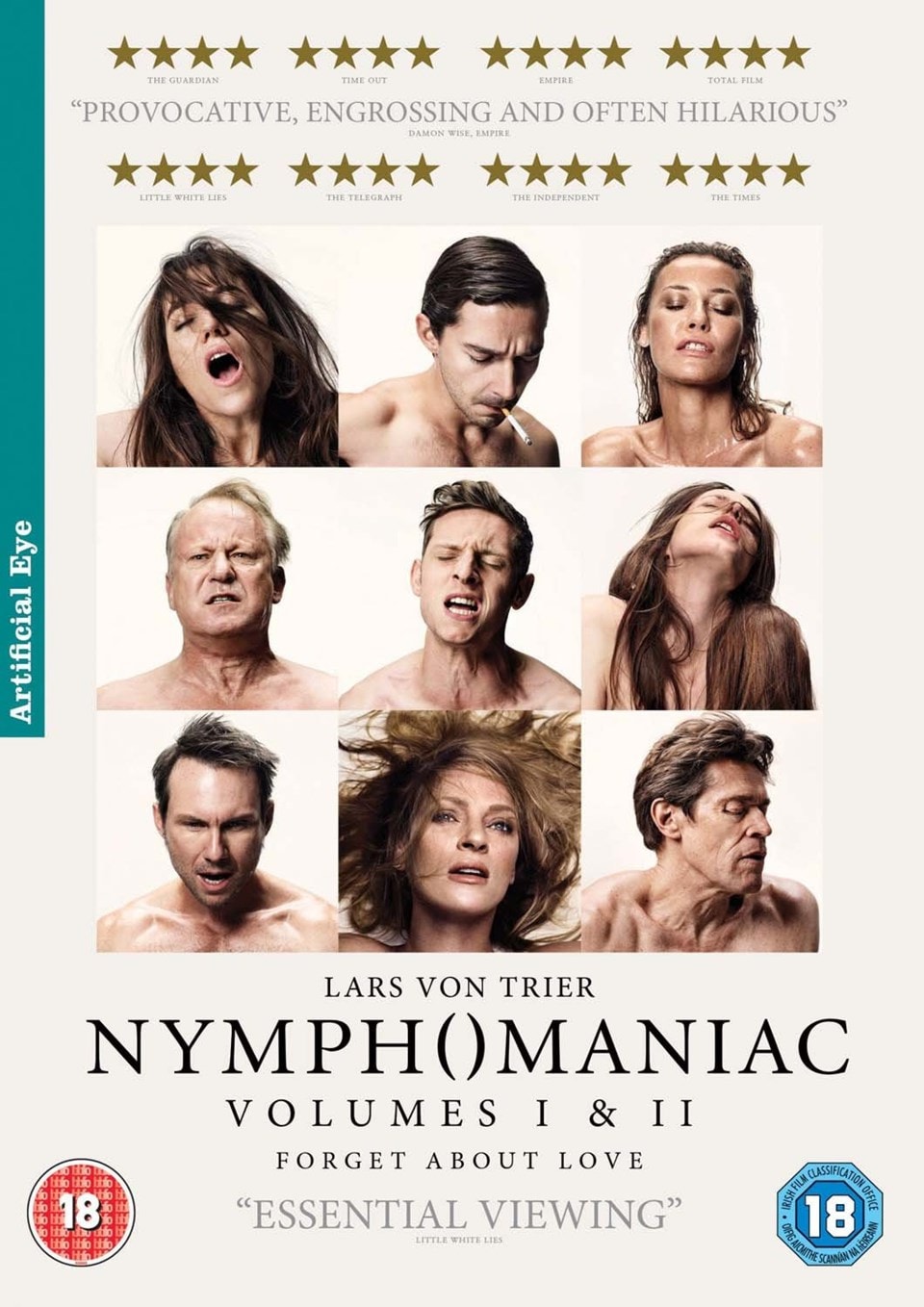 Nymphomaniac Volumes I And II DVD Free Shipping Over HMV Store