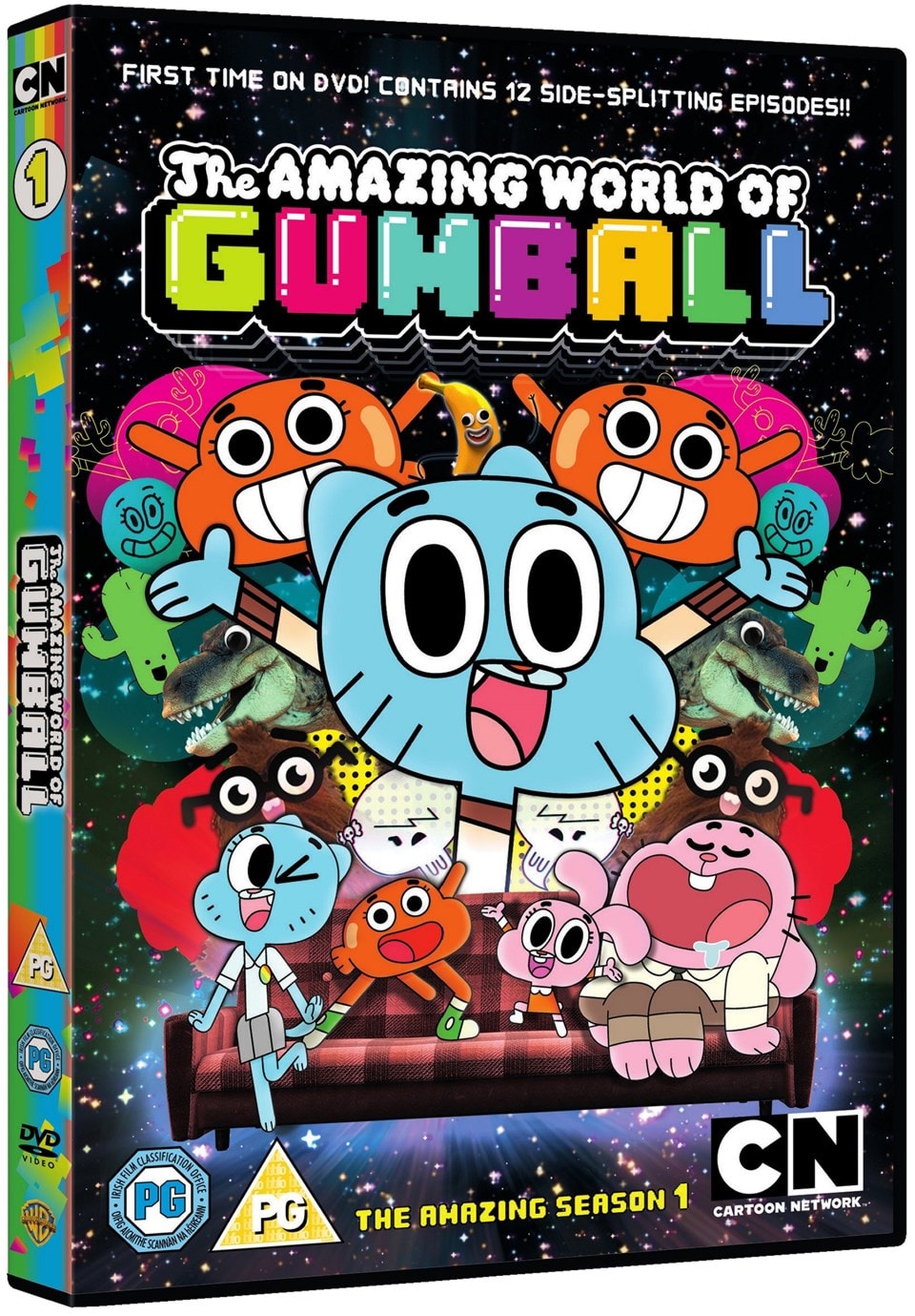 The Amazing World Of Gumball Season Volume Dvd Free Shipping