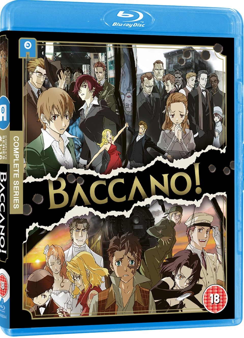 Baccano The Complete Collection Blu Ray Free Shipping Over 20