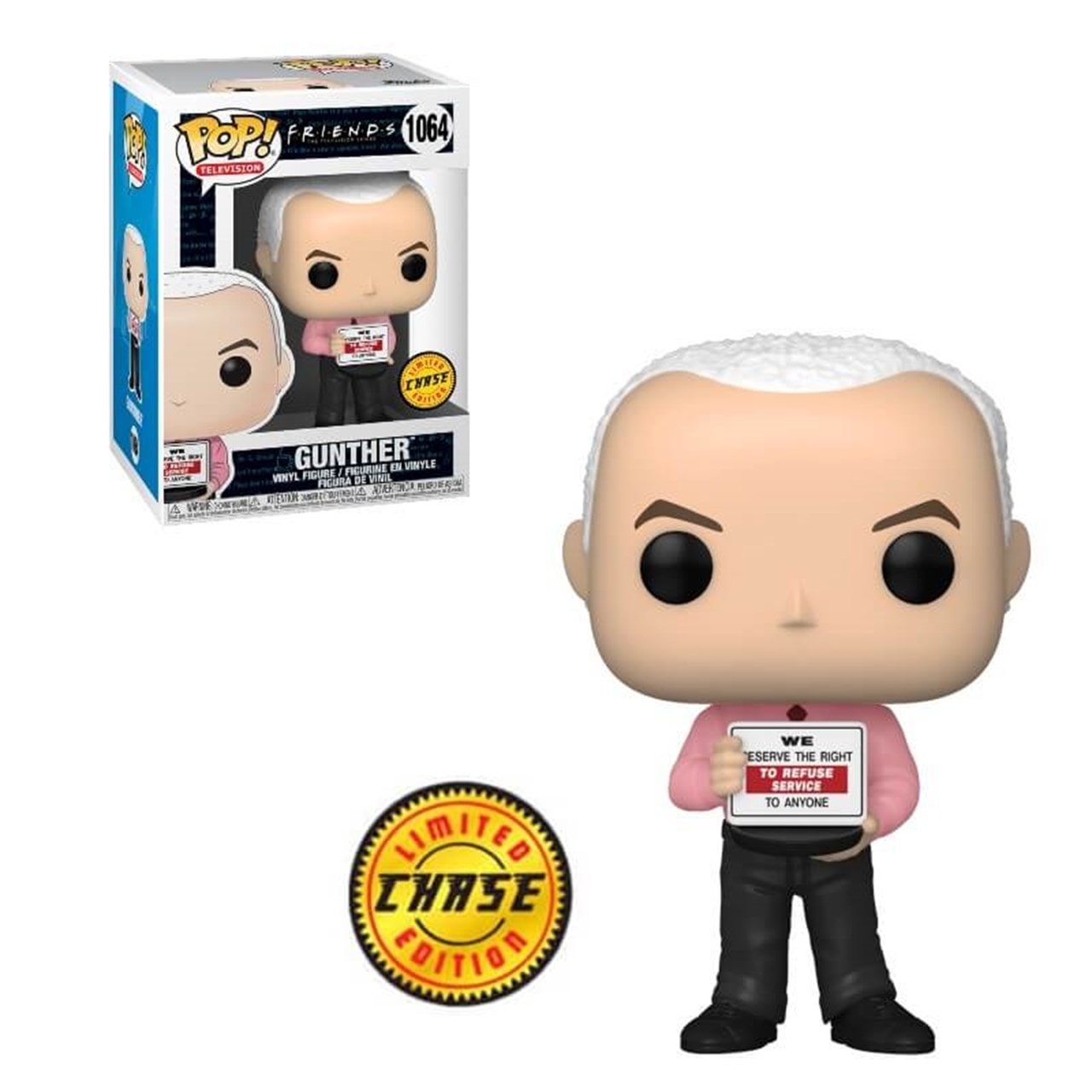 Gunther (1064) Friends Pop Vinyl w/Chase | Pop Vinyl ...