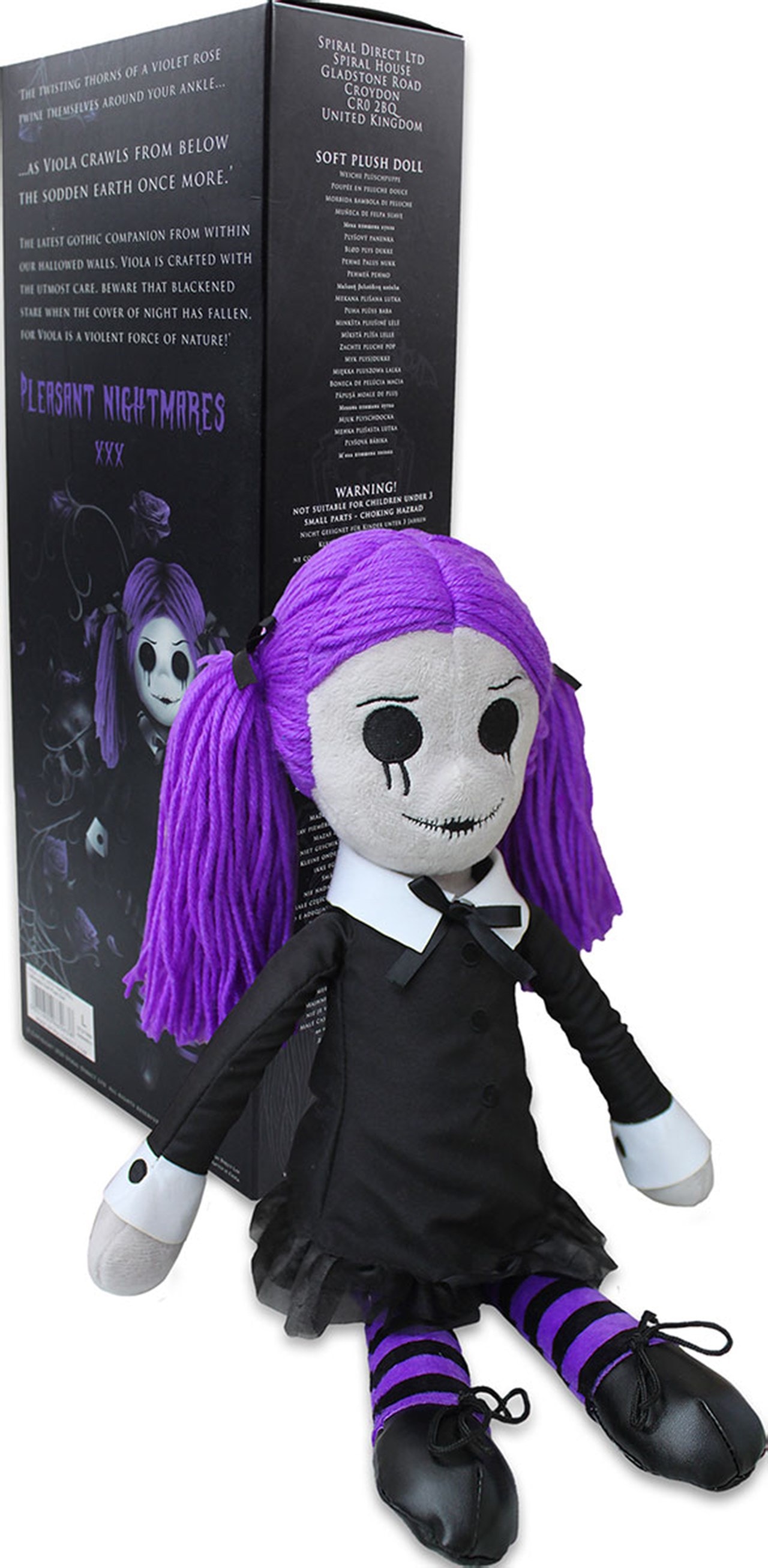 gothic plush toys