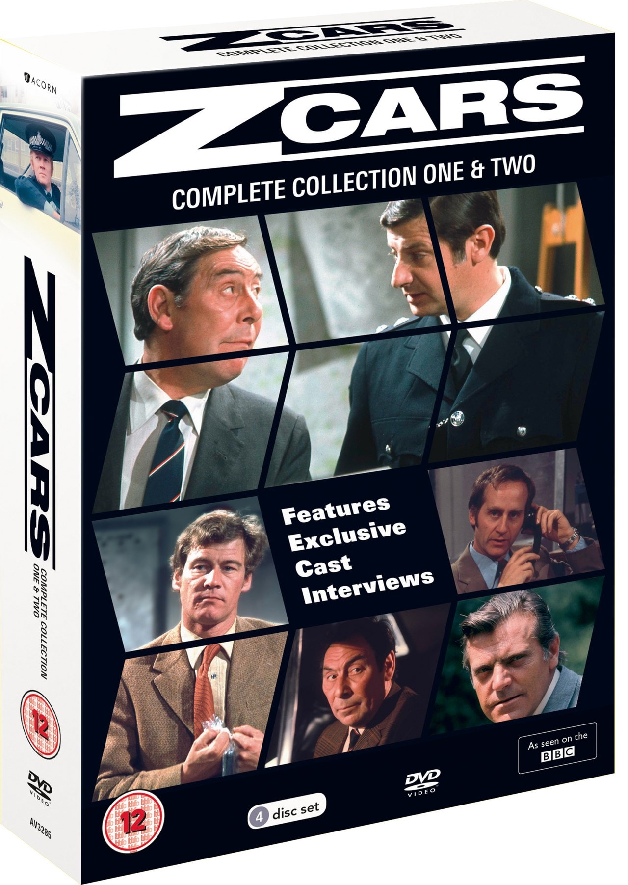 Z Cars Complete Collection One and Two DVD Box Set Free shipping