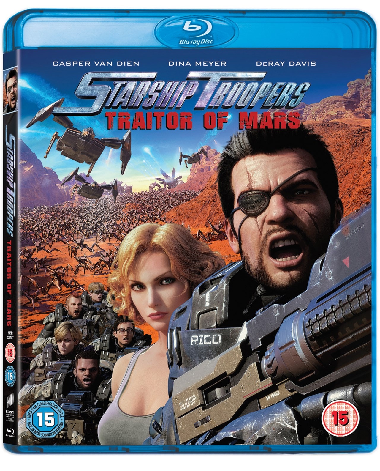 Starship Troopers Traitor of Mars Bluray Free shipping over £20