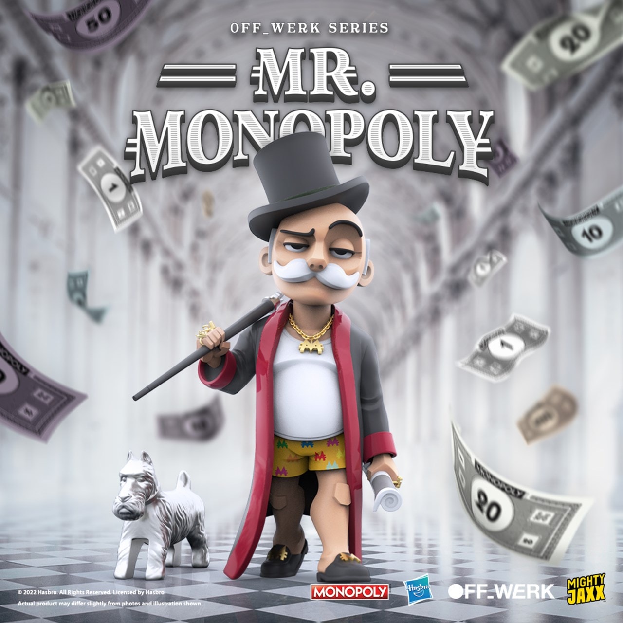 OFF_WERK Mr. Monopoly Figure Figurine Free shipping over £20 HMV