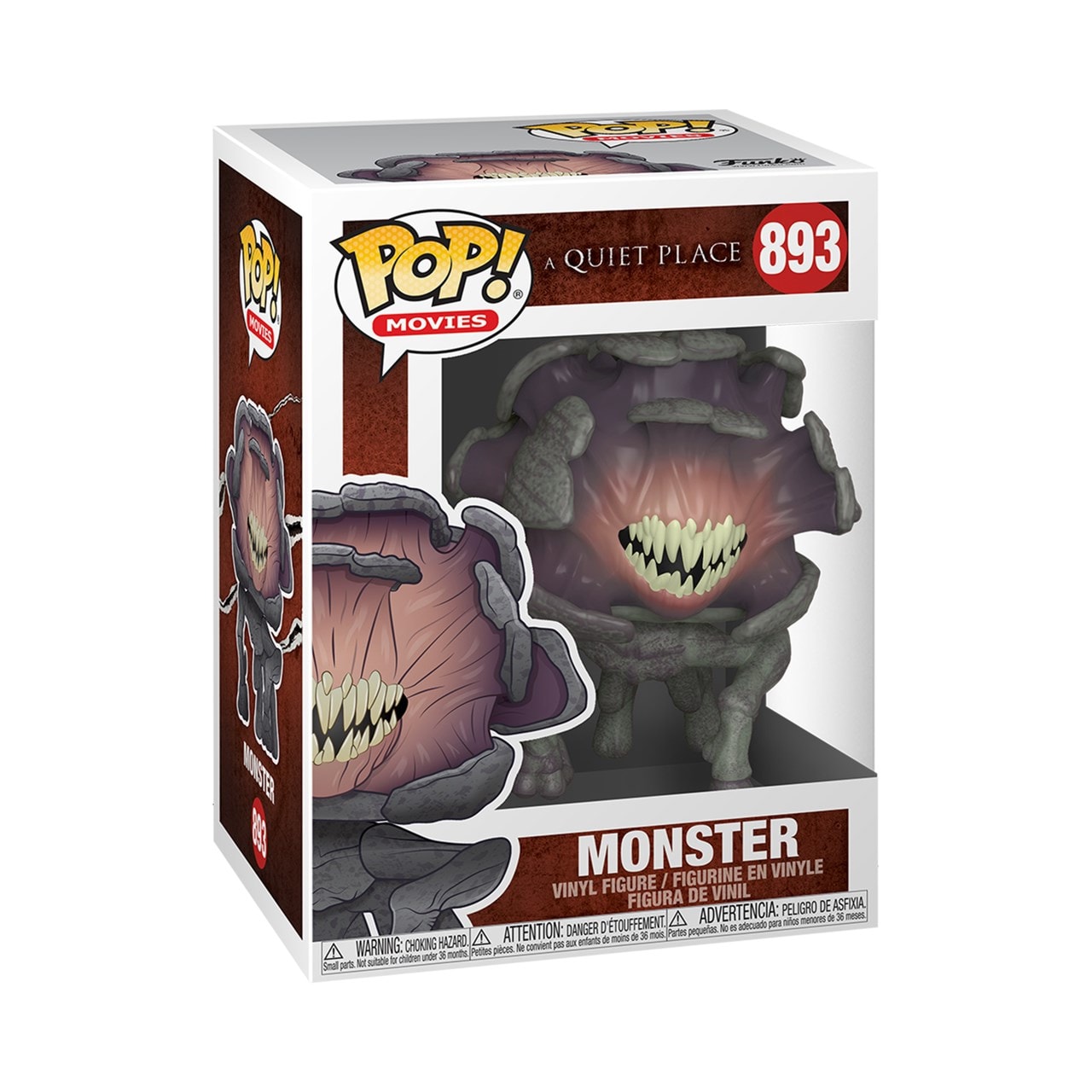 Monster 893 A Quiet Place Pop Vinyl Pop Vinyl Free Shipping Over 20 Hmv Store