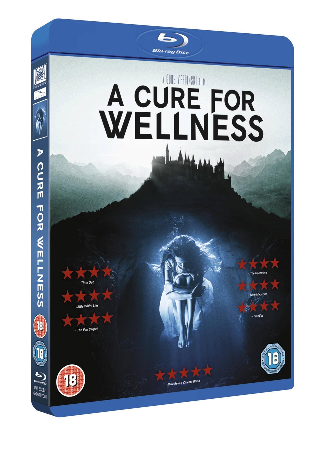 A Cure For Wellness Blu Ray Free Shipping Over £20 Hmv Store