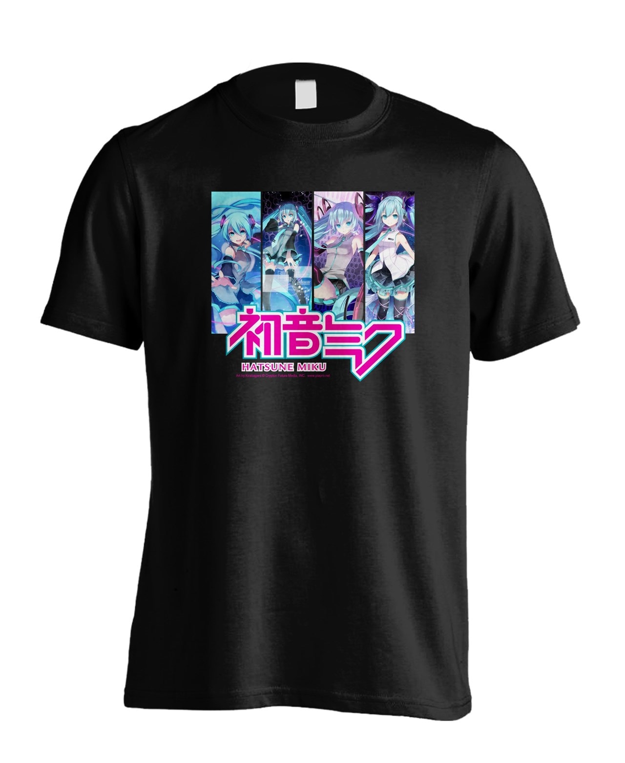 Hatsune Miku Singing Poses (hmv Exclusive) TShirt Free shipping