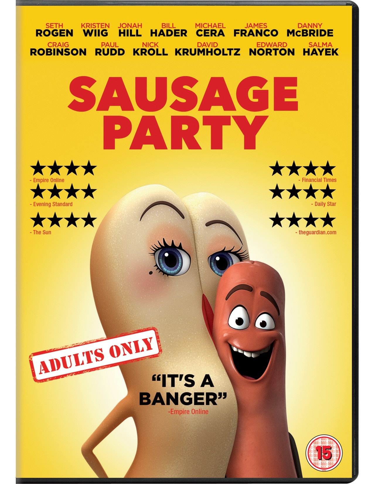 Sausage Party | DVD | Free shipping over £20 | HMV Store