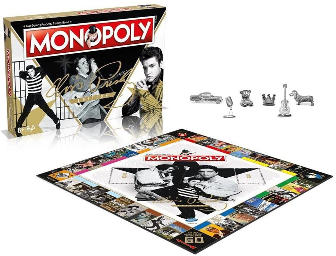 Elvis Monopoly Board Game | Buy Board Games Online | HMV Store