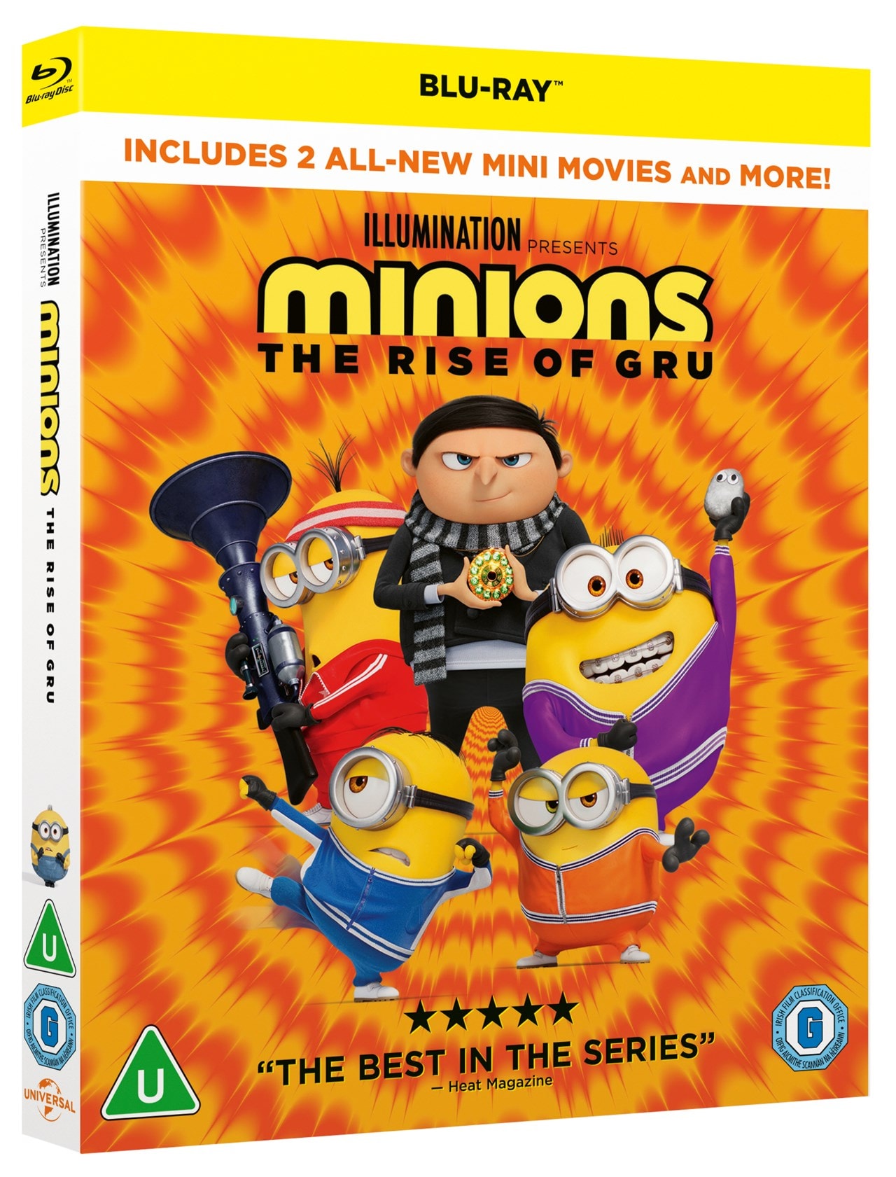 Minions The Rise of Gru Bluray Minions 2 Movie (Steve Carell Film