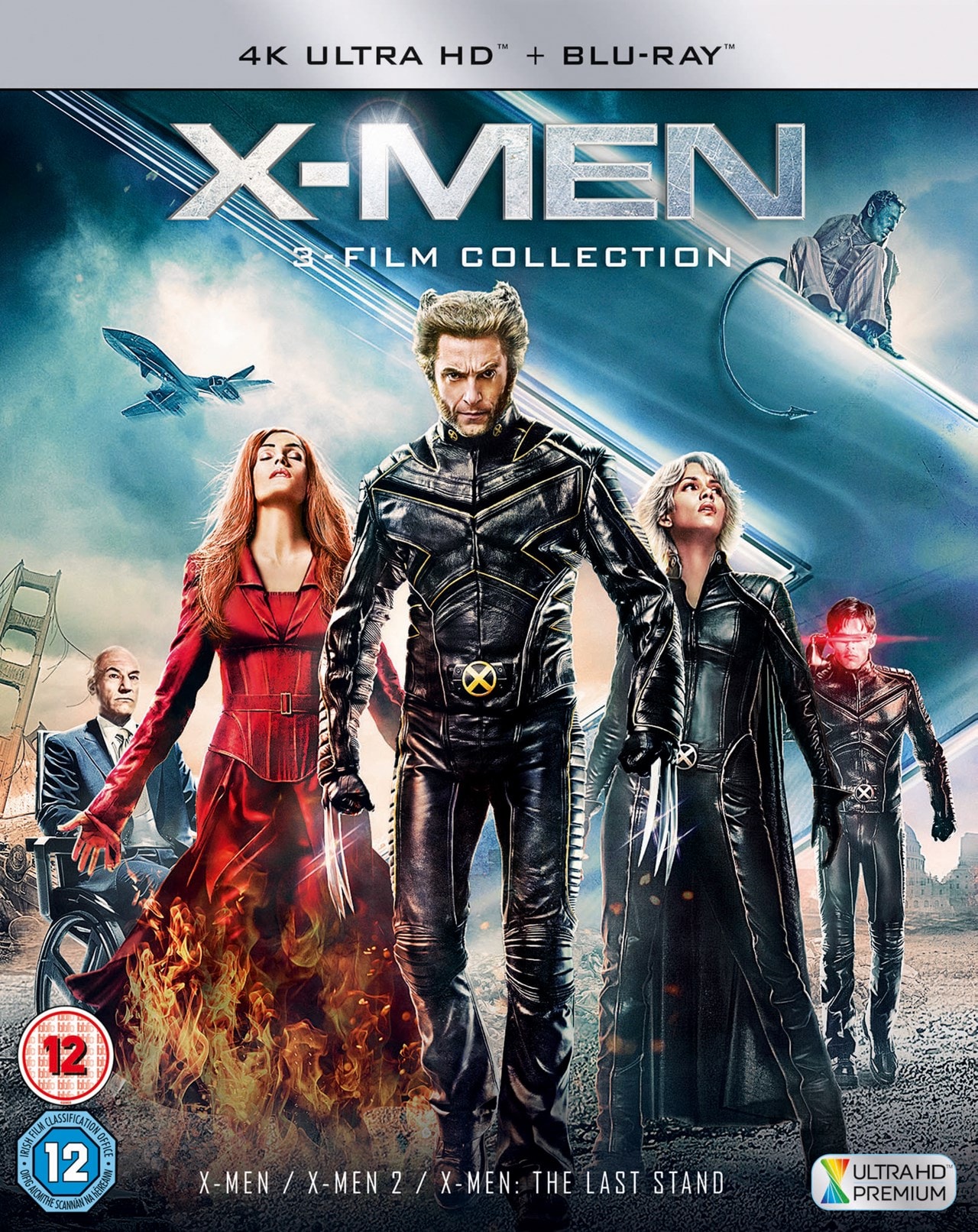 X Men 3 Film Collection 4k Ultra Hd Blu Ray Free Shipping Over Hmv Store