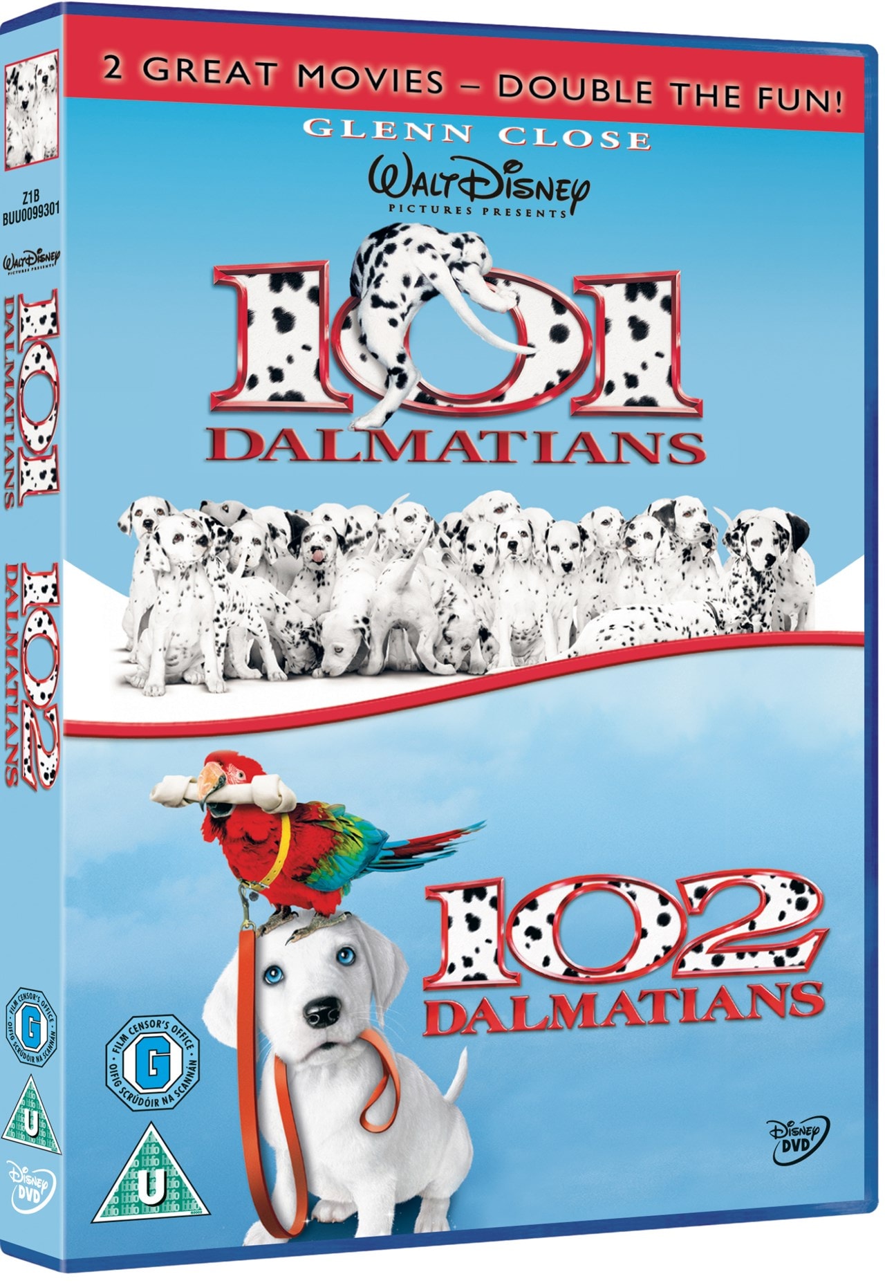 101 Dalmatians 102 Dalmatians Dvd Free Shipping Over 20