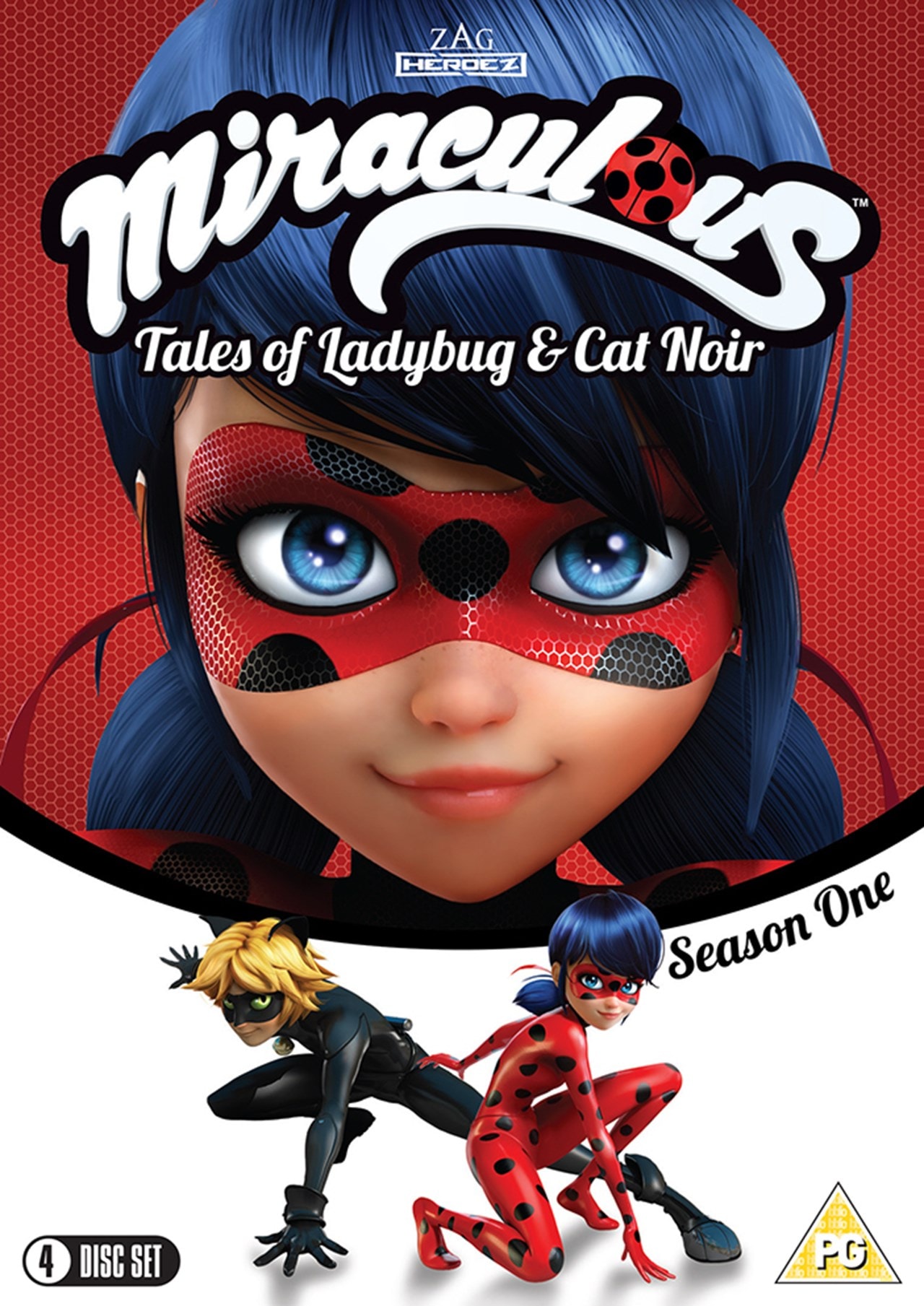 Miraculous Tales Of Ladybug And Cat Noir Season One Dvd Box Set Free Shipping Over £20 6334