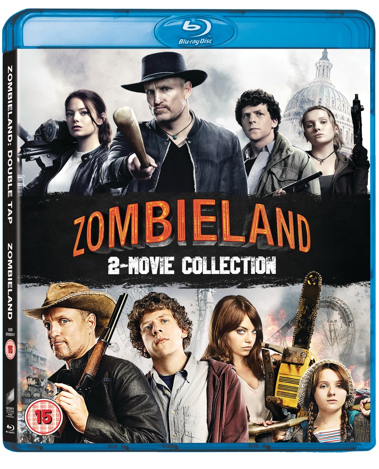 Zombieland/Zombieland: Double Tap | Blu-ray | Free Shipping Over £20 ...