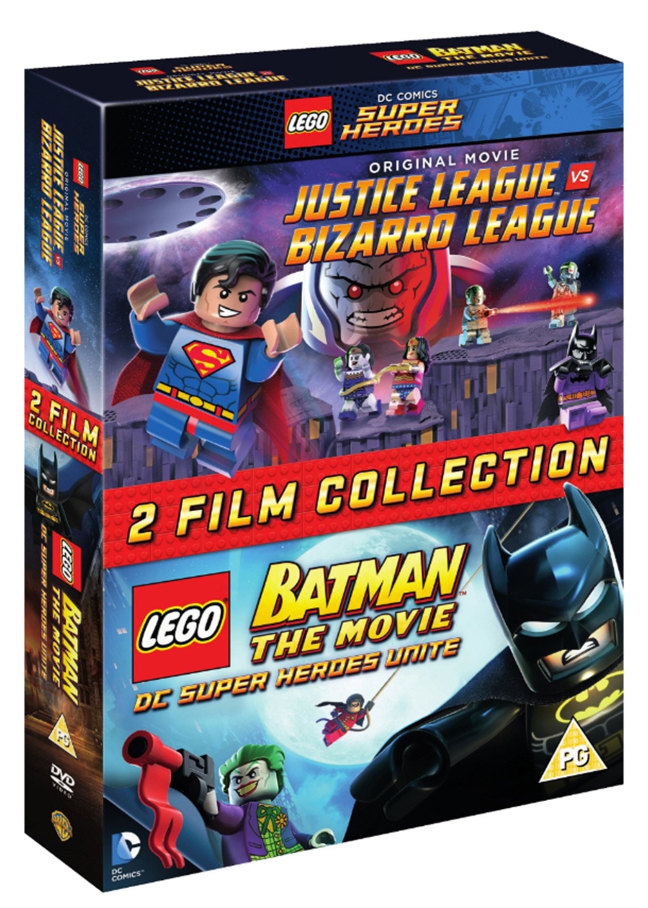 LEGO: Justice League Vs Bizarro League/Batman | DVD | Free shipping ...