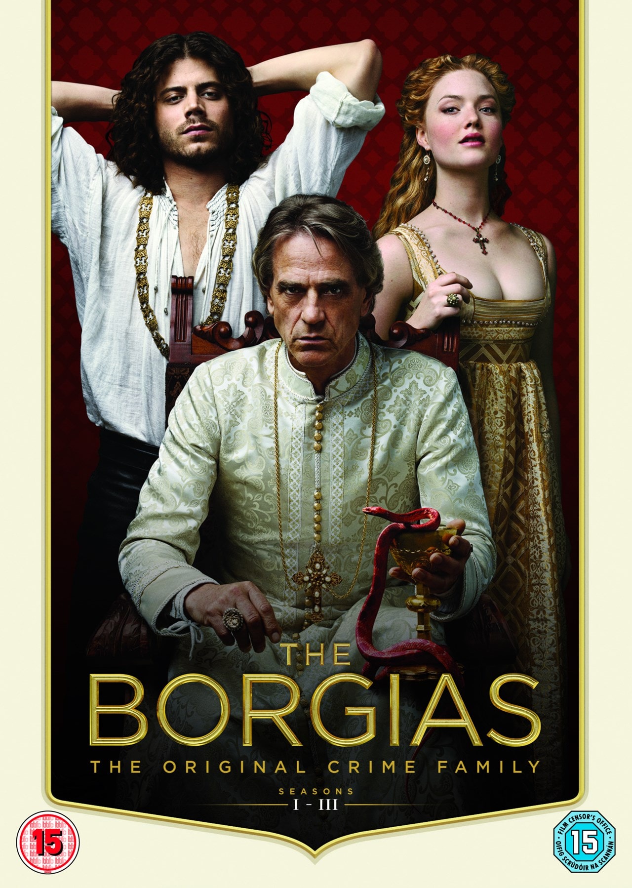 The Borgias Seasons 1 3 Dvd Box Set Free Shipping Over £20 Hmv Store