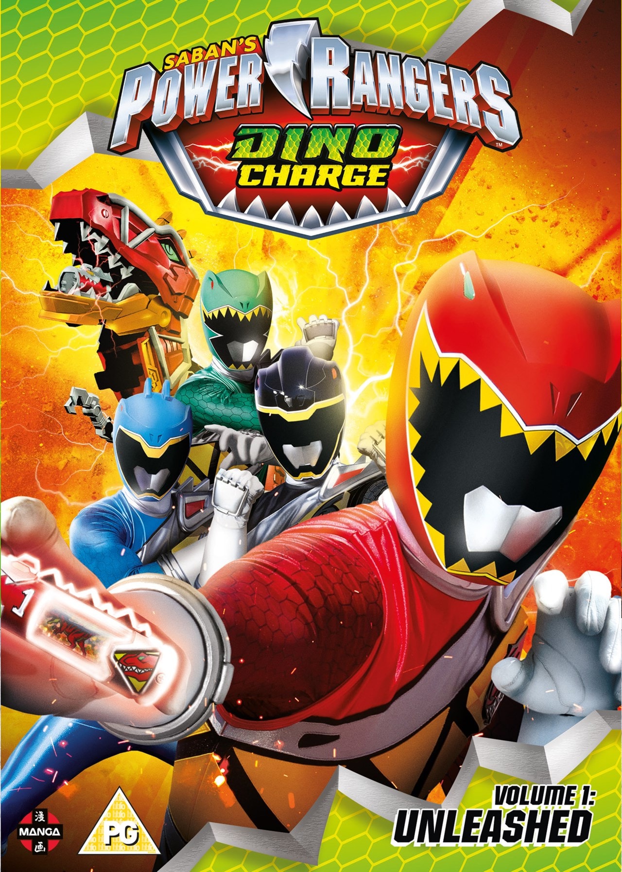 Power Rangers Dino Charge: Volume 1 - Unleashed | DVD | Free shipping ...