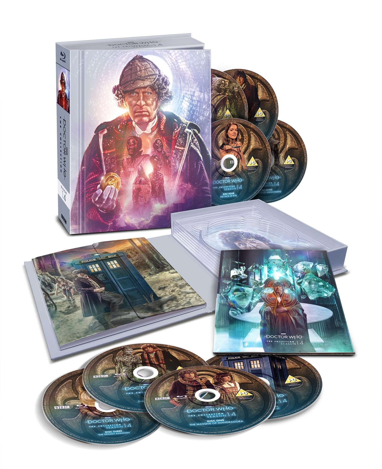 Doctor Who The Collection Season 14 Limited Edition Box Set Blu