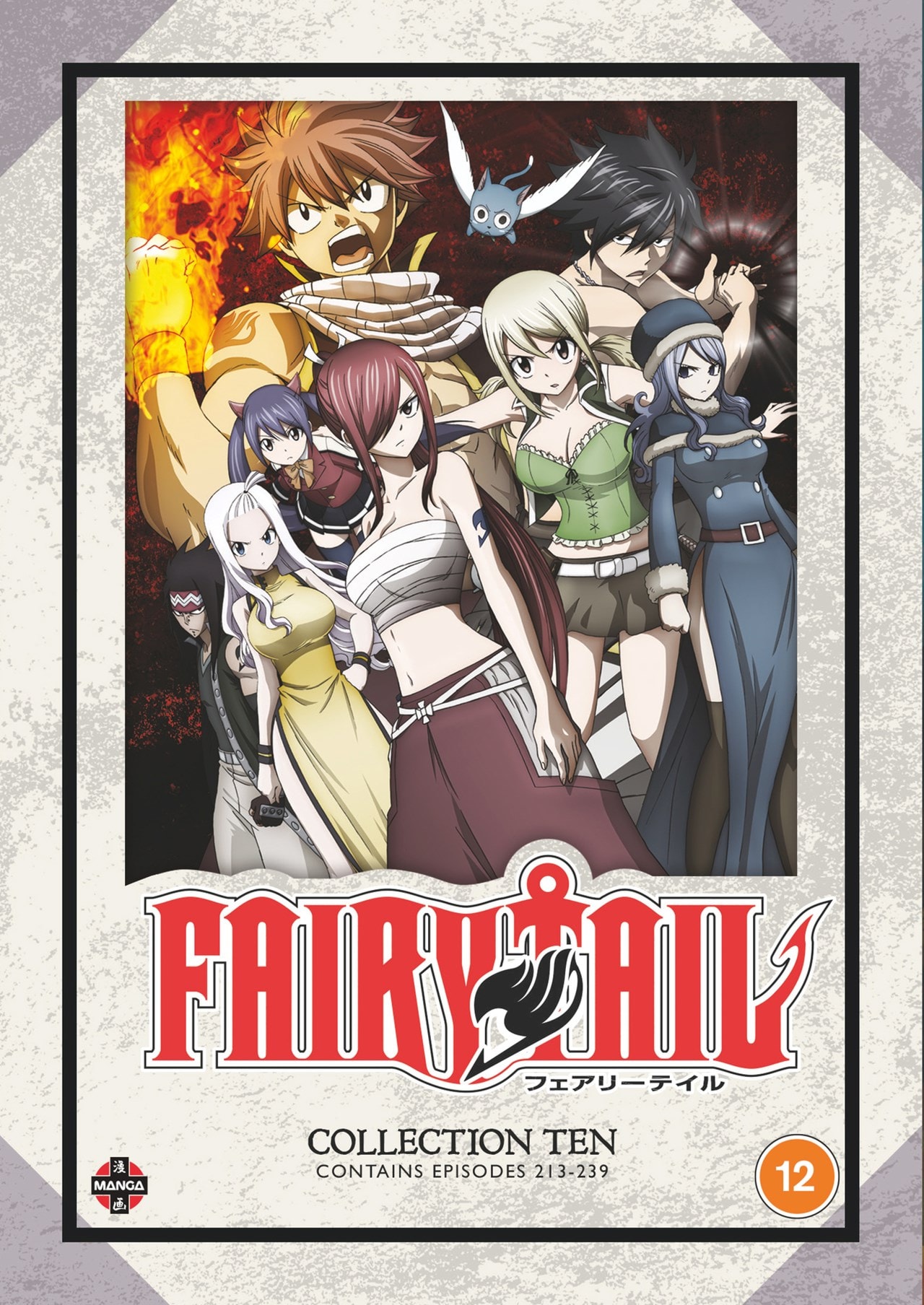 Fairy Tail Collection 10 Dvd Box Set Free Shipping Over Hmv Store