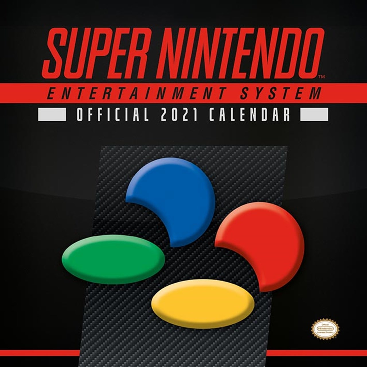 Super Nintendo Square 2021 Calendar Calendars Free shipping over £