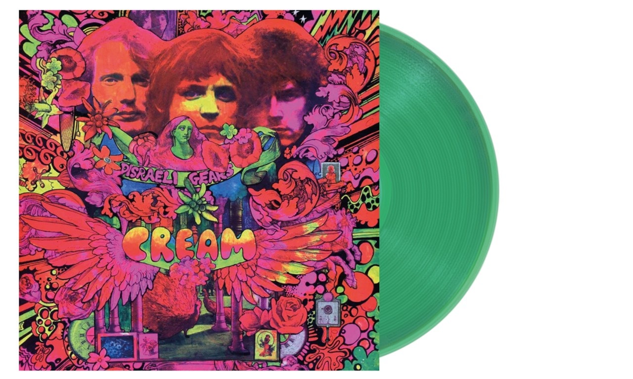 Disraeli Gears Transparent Green Vinyl Vinyl 12" Album Free shipping over £20 HMV Store