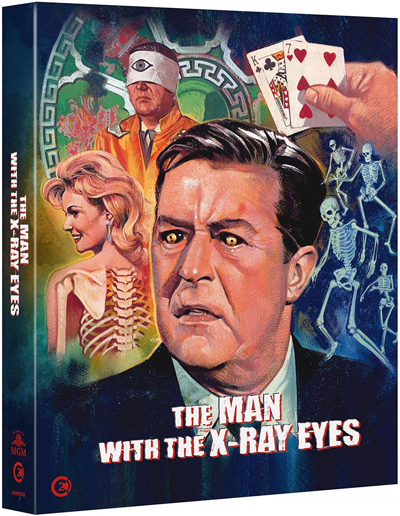 The Man With The X Ray Eyes Blu Ray Free Shipping Over Hmv Store