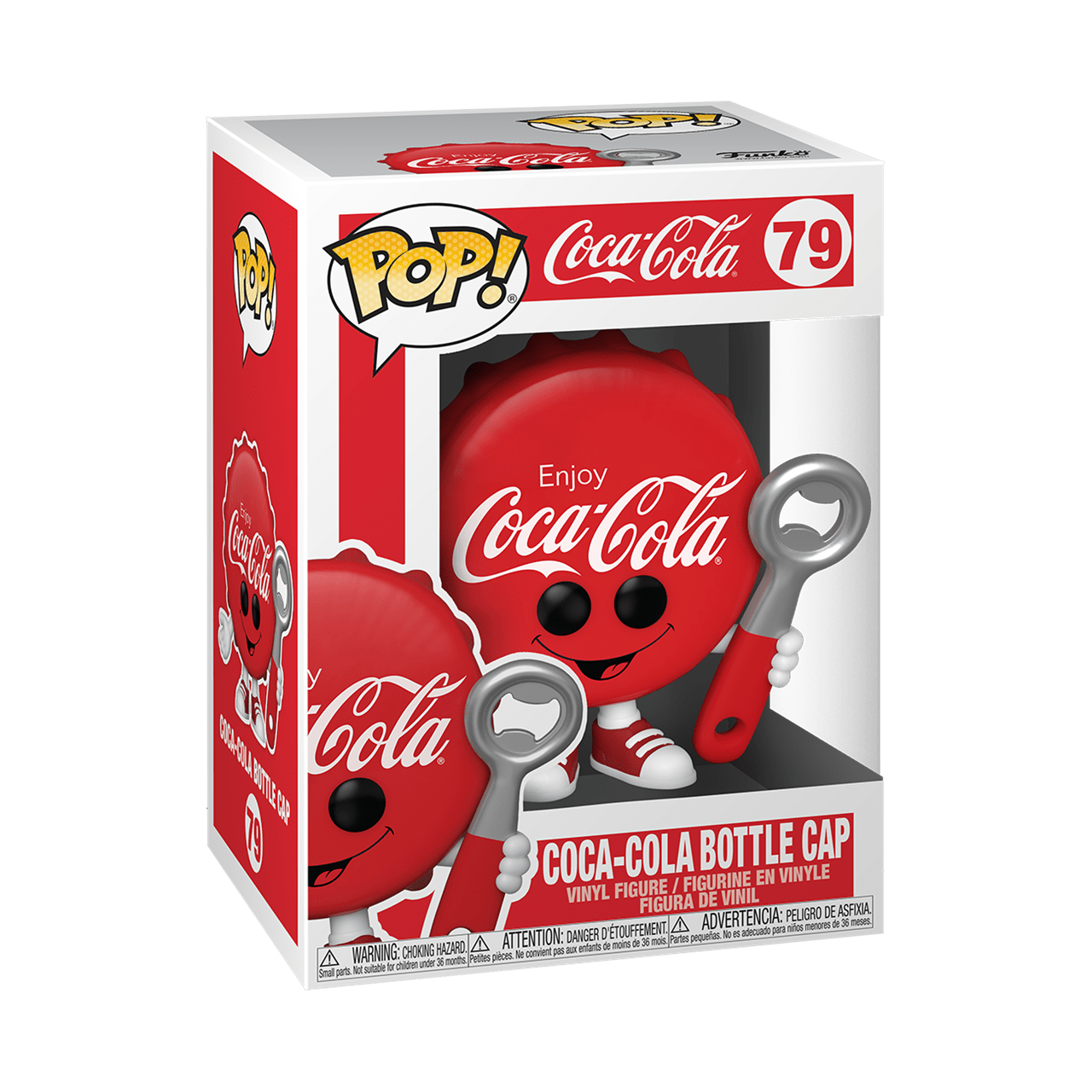 Coca-Cola Bottle Cap Funko Pop Vinyl (79) | Collectible Figures & Gifts ...