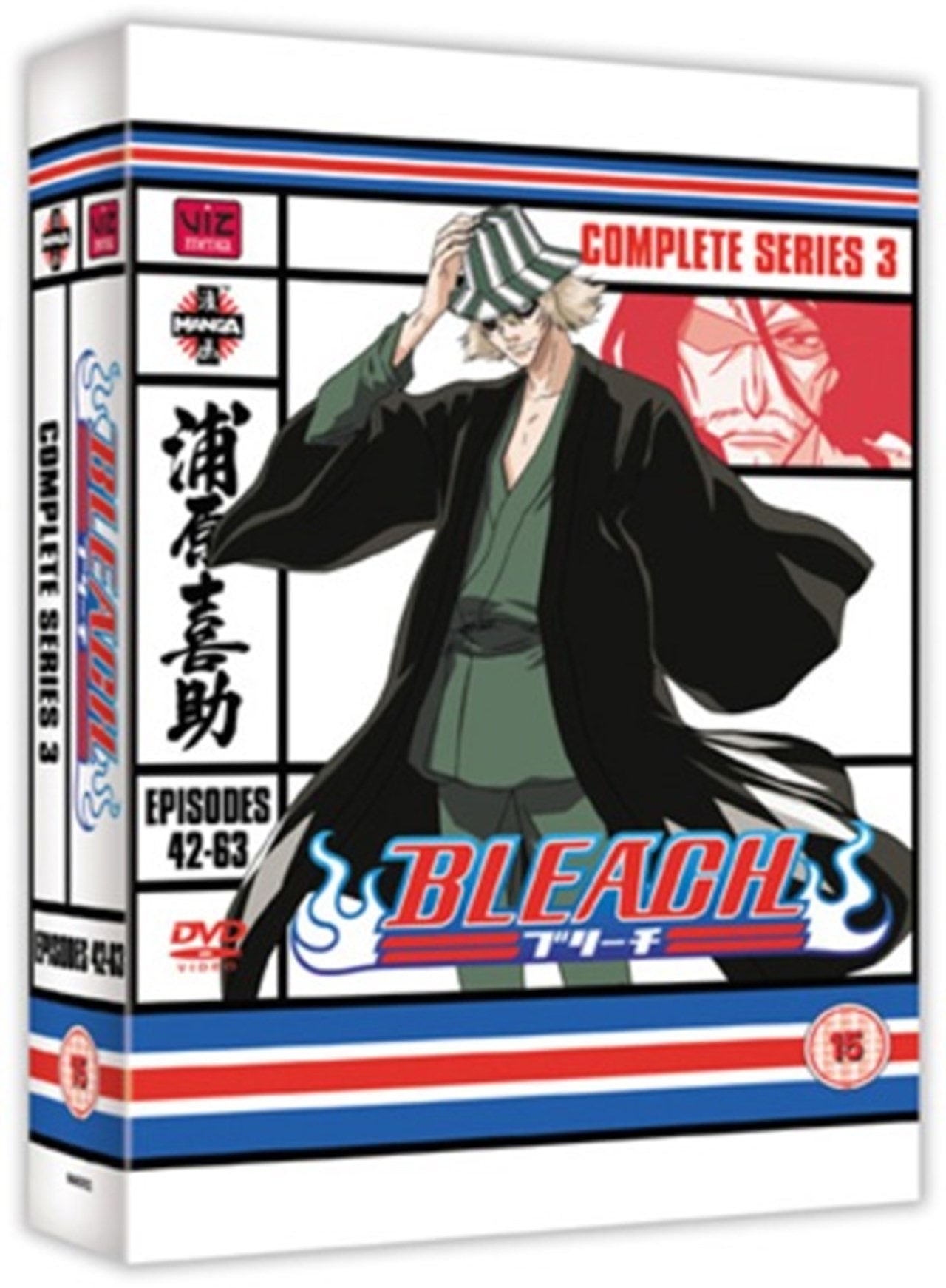 Bleach Complete Series 3 DVD Free shipping over £20 HMV Store