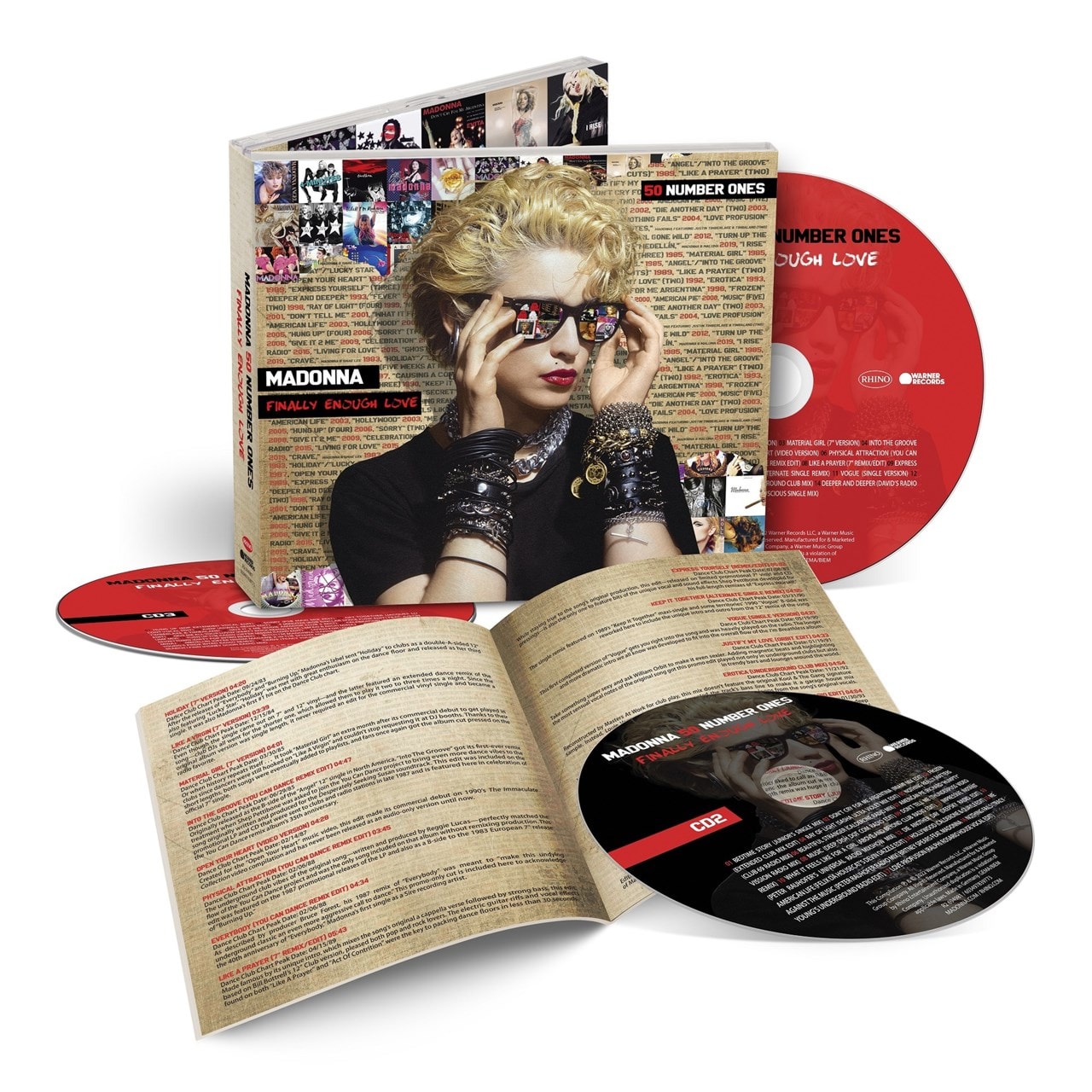 Madonna Finally Enough Love Album | New Limited Edition 3 CD | Madonna ...