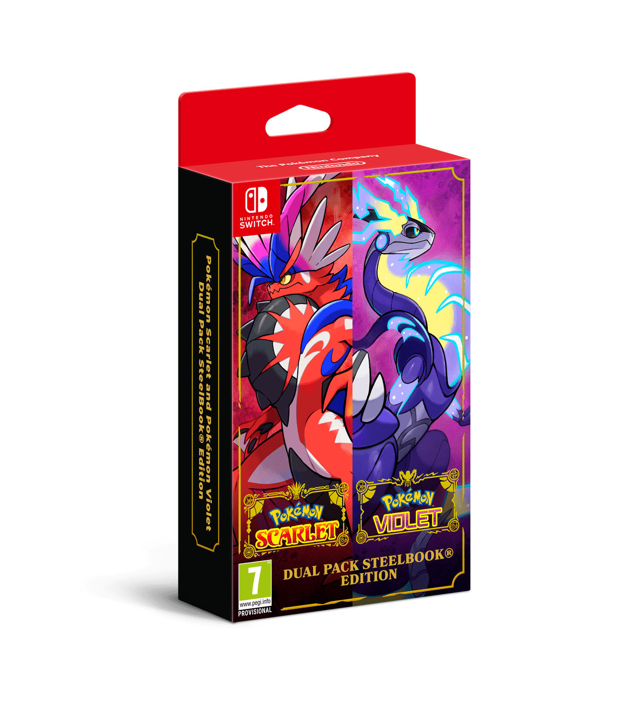 Pokemon Scarlet & Violet Dual Pack Limited Steelbook Edition | New