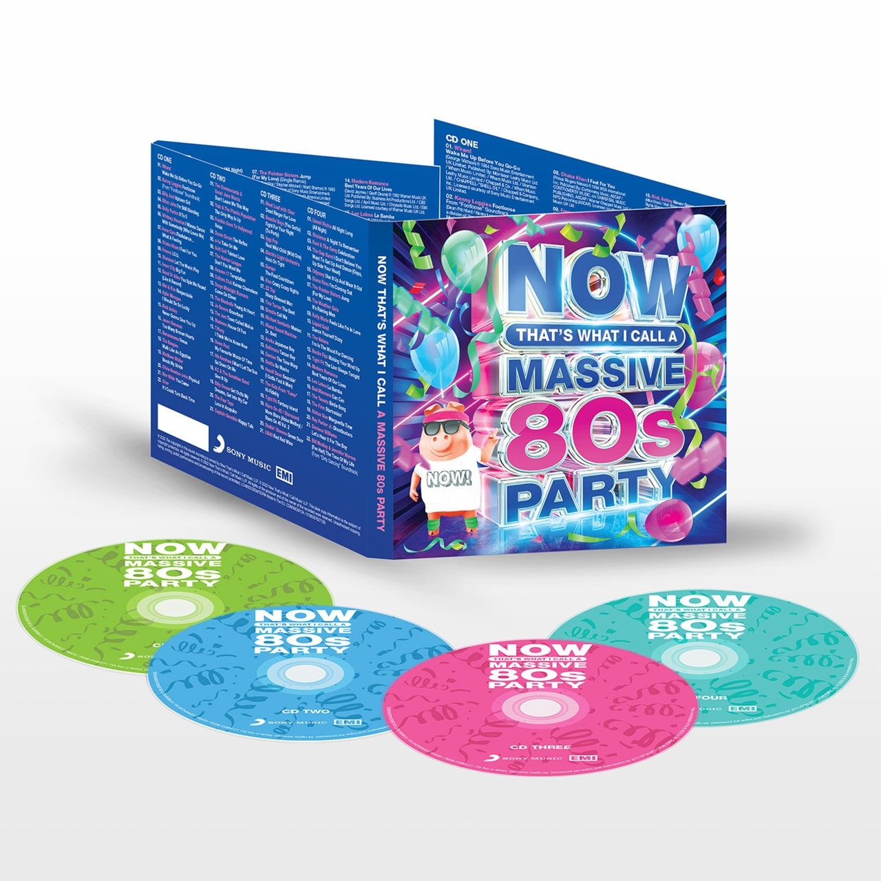 Now Thats What I Call A Massive 80s Party Cd Box Set Free Shipping