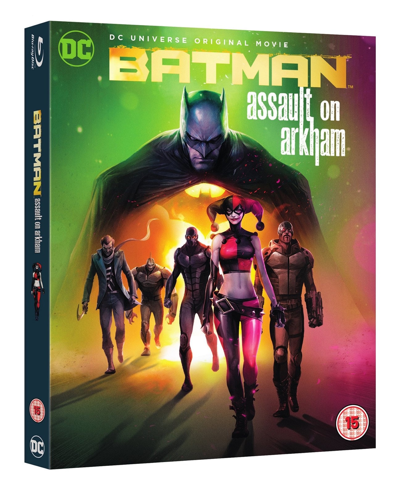Batman Assault On Arkham Blu Ray Free Shipping Over 20 Hmv Store