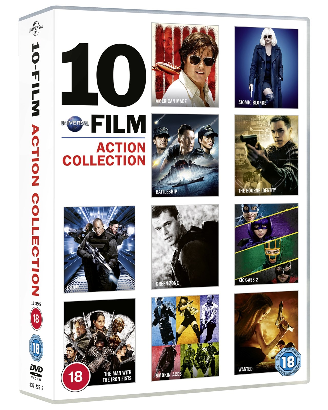 10 Film Action Collection | DVD Box Set | Free shipping over £20 | HMV ...