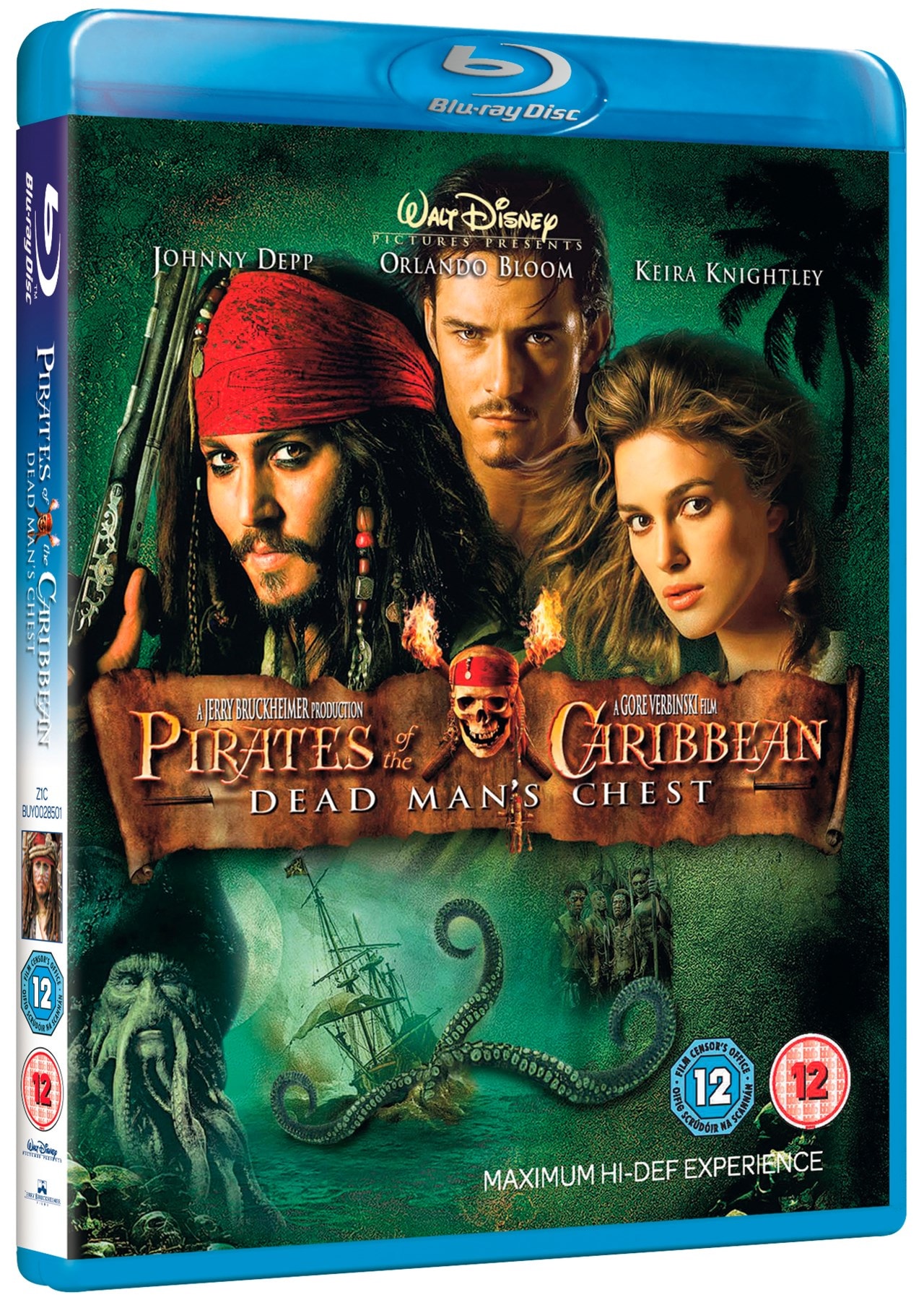 Pirates Of The Caribbean Dead Man S Chest Blu Ray Free Shipping Over 20 Hmv Store