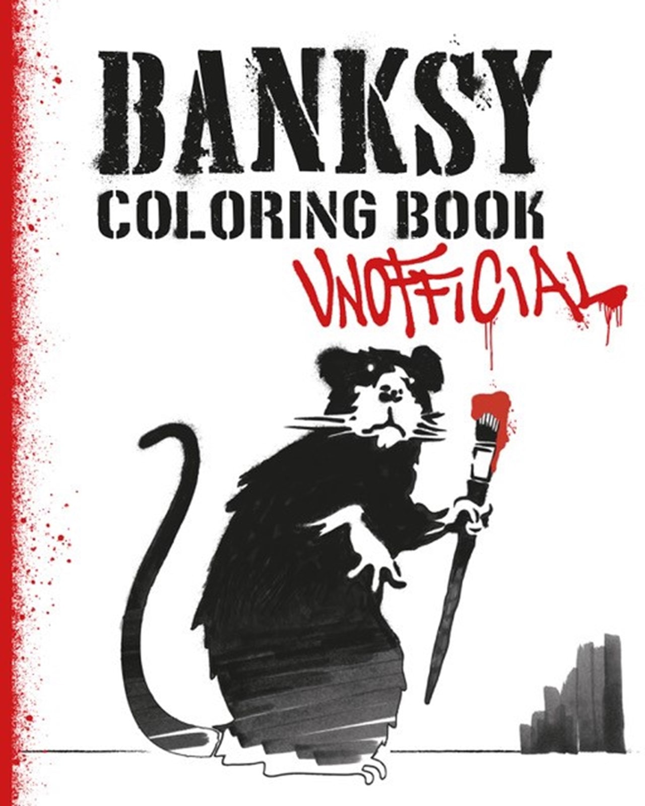 Banksy Colouring Book Colouring Book Free shipping over £20 HMV