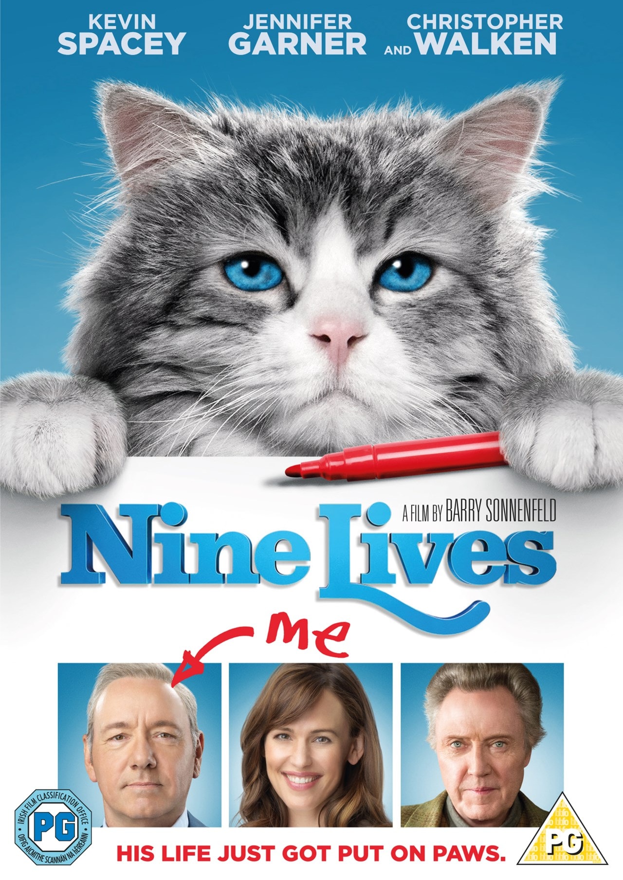 Nine lives. 9 Жизней фильм 2016. Девять жизней (2016) Постер. Девять жизней фильм 2016. Девять жизней фильм 2016 обложка.