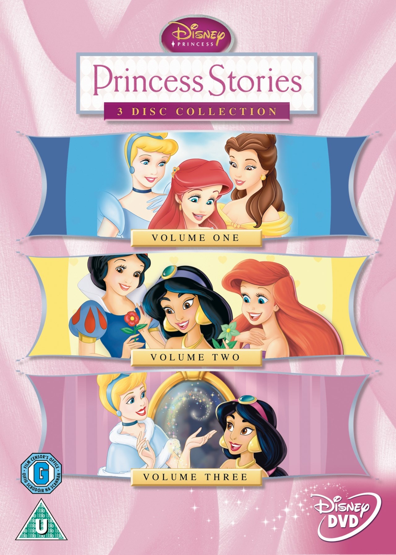 Disney Princess Stories: Volumes 1-3 | DVD Box Set | Free Shipping Over ...