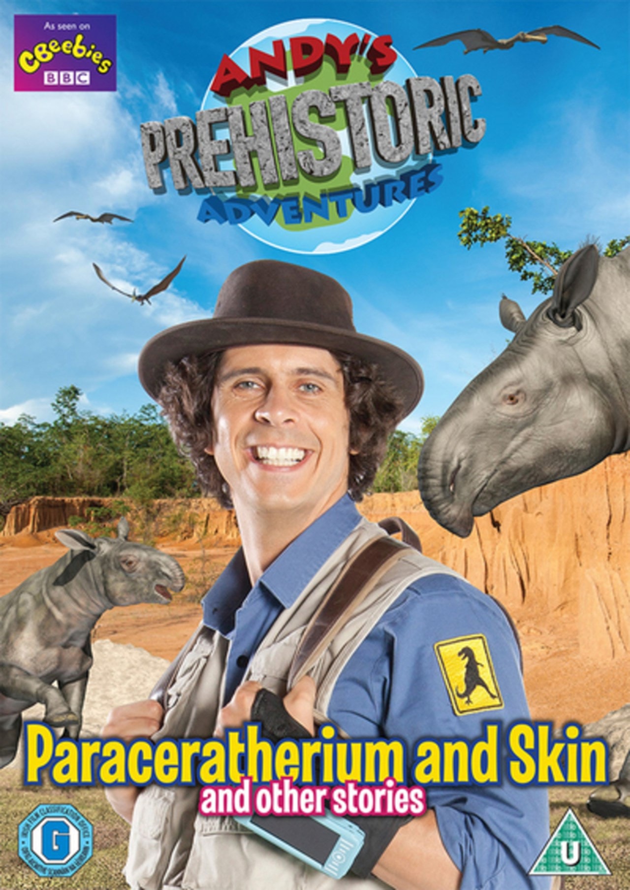 Andy s Prehistoric Adventures Paraceratherium And Skin And DVD 