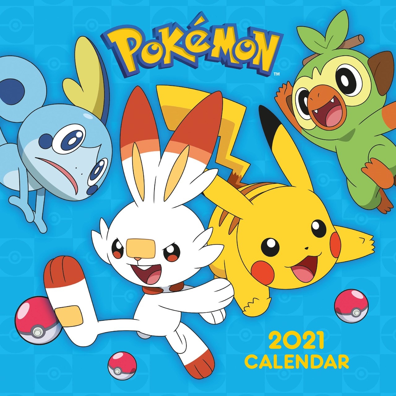 Pokemon Square 2021 Calendar Calendars Free Shipping Over 20 Hmv Store