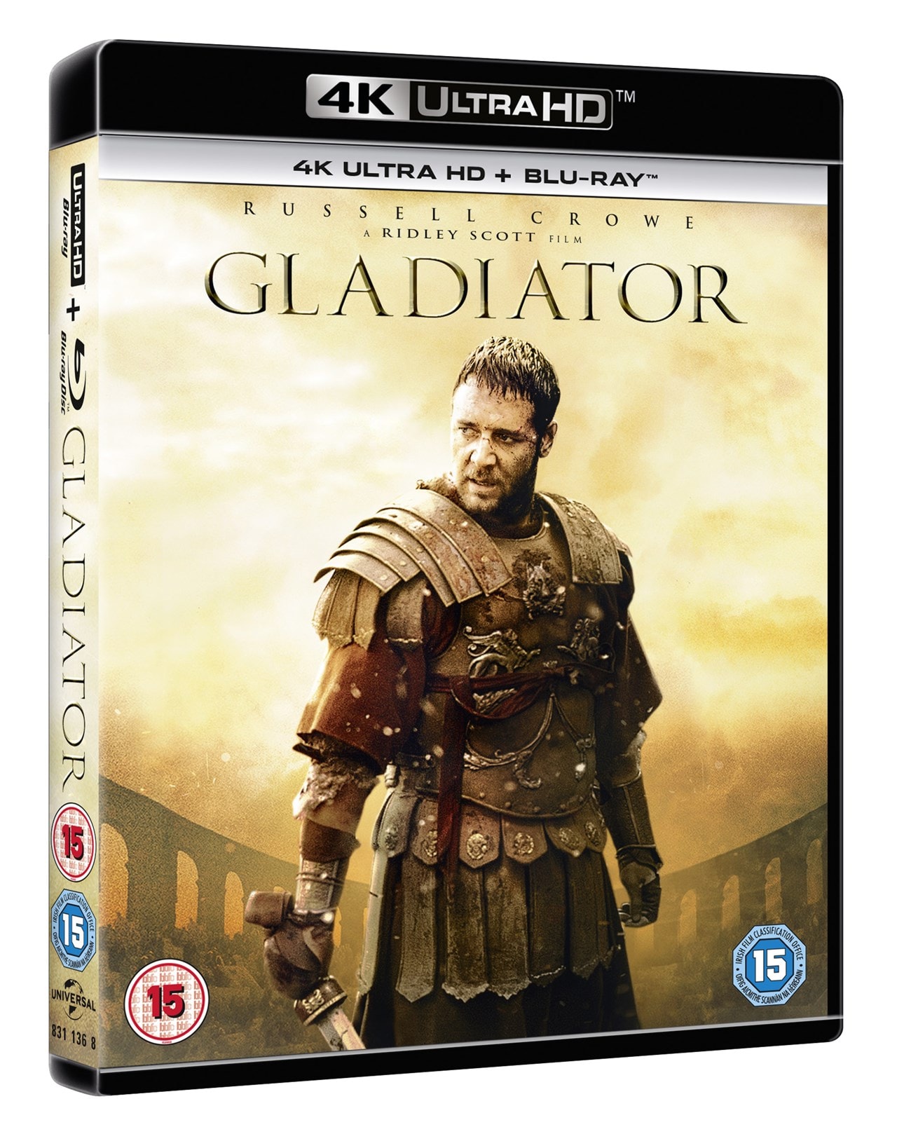 Gladiator | 4K Ultra HD Blu-ray | Free shipping over £20 | HMV Store