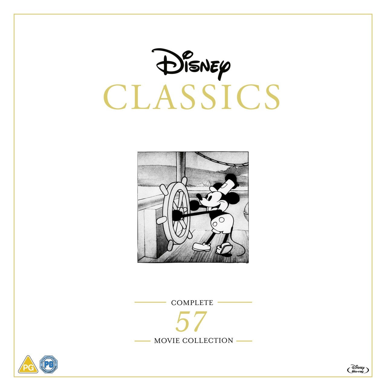 Disney Classics Complete 57 Movie Collection Blu Ray Box Set Free Shipping Over Hmv Store